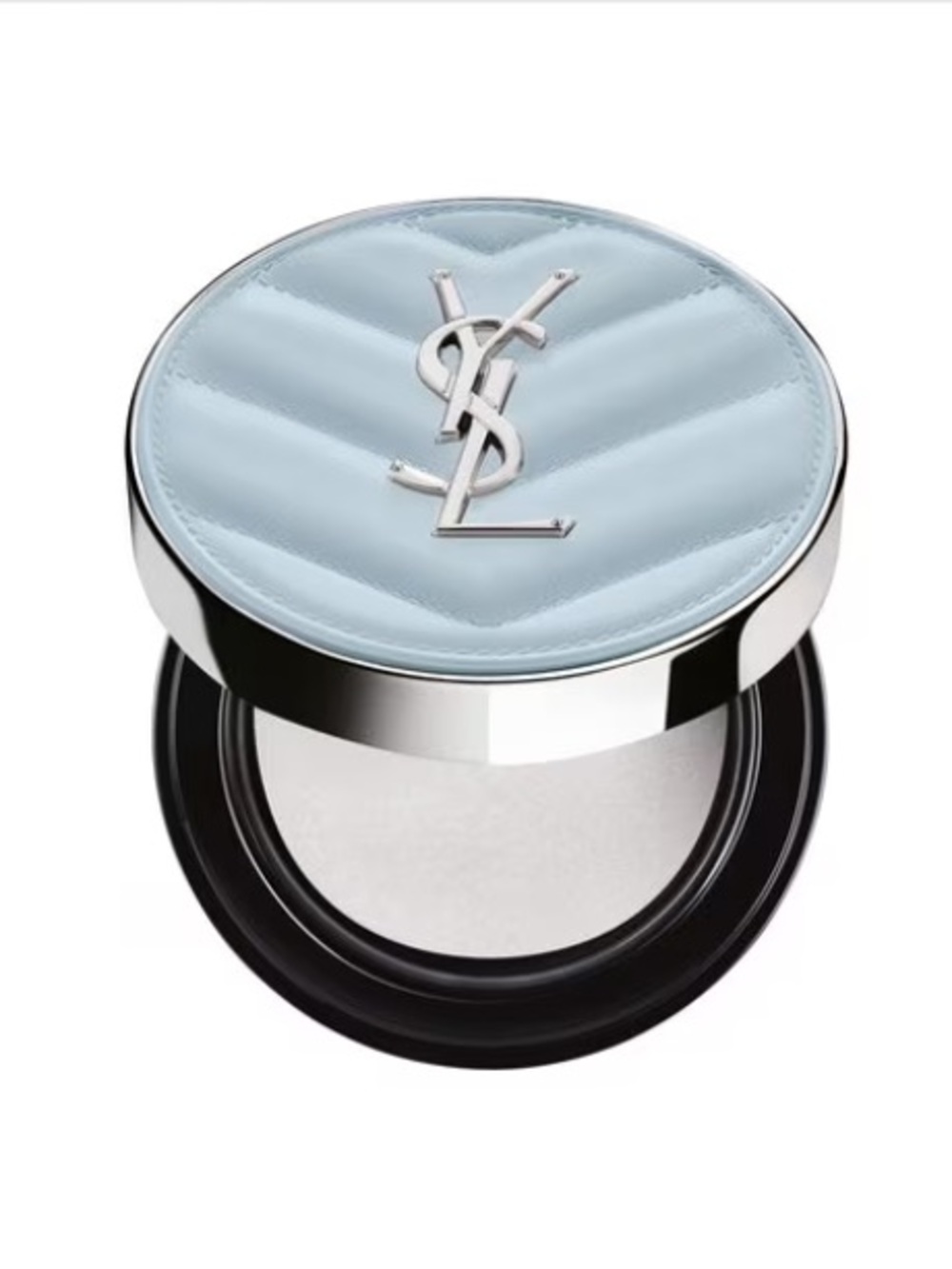 YSL All Hours Blur Cushion Mattifying Powder — Icy Blue NEW IN BOX✨Korea Excl